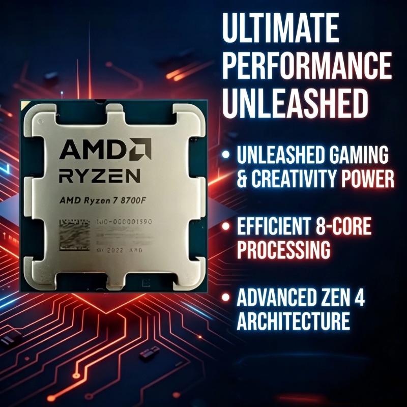 AMD Ryzen 7 8700F AM5 Gaming C – Esports Gaming Pc Build recenzja i cena