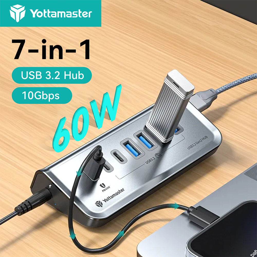 Hub Yottamaster 10Gbps USB 3.2 – Esports Gaming Splitter recenzja i cena