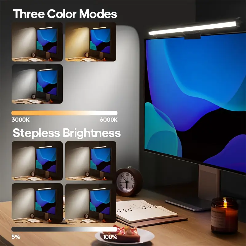 Lampa biurkowa LED USB, lampka – Gaming Monitor Curved recenzja i cena